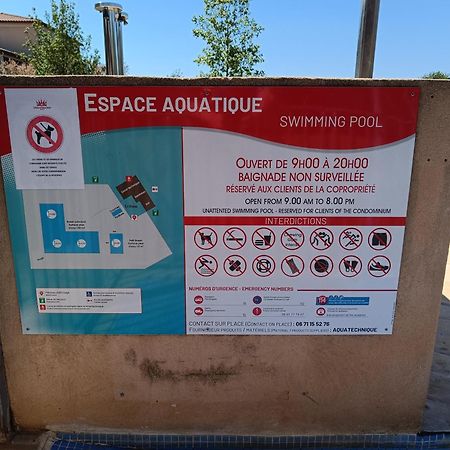 Le Soleil D Eugenie Appartement Dans Residence Avec Piscine Commune Pres De Carcassonne Olonzac Exterior photo